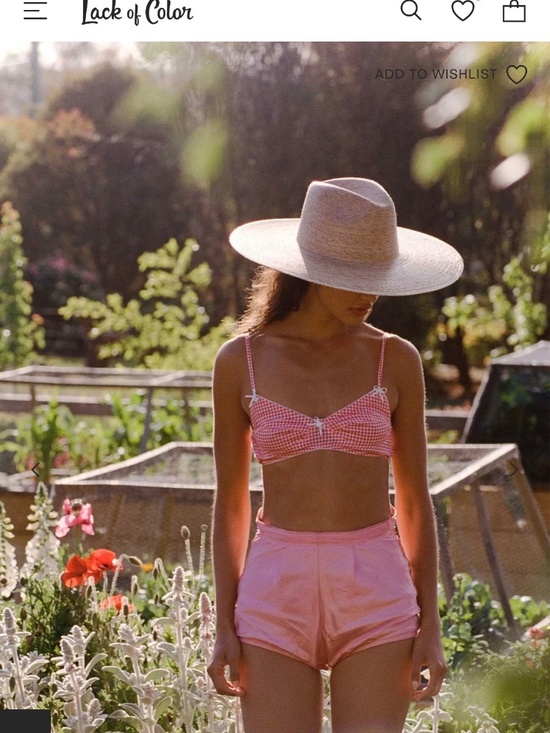 Lack of Color Palma Wide Brim Fedora in Small/Medium main image 10